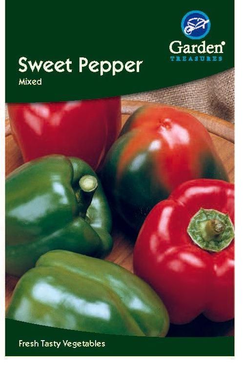 Vibrant Sweet Pepper Mixed Seeds - Grow Flavorful Peppers All Season! - plants - express.com