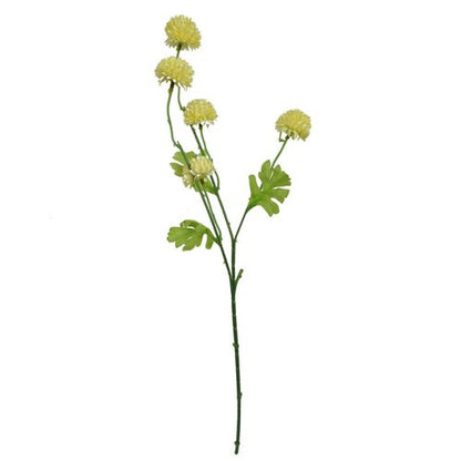 Vibrant Yellow Dahlia Pompom Stems - Pack of 6 for Stunning Decor - plants - express.com