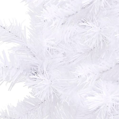 vidaXL 120cm Corner Green PVC Christmas Tree - Festive Space - Saver - plants - express.com