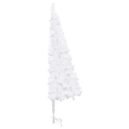 vidaXL 120cm Corner Green PVC Christmas Tree - Festive Space - Saver - plants - express.com