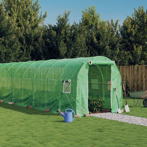 vidaXL 4m² Greenhouse - Durable Steel Frame for Hobby Gardening Enthusiasts - plants - express.com