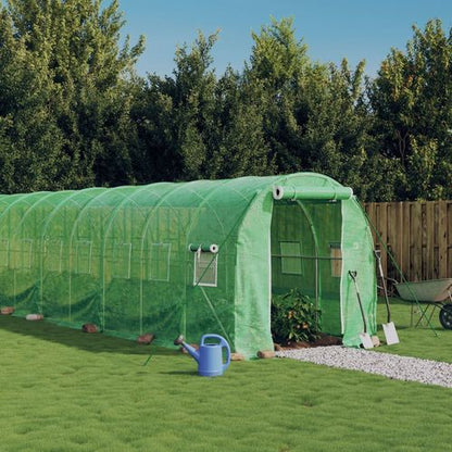 vidaXL 4m² Greenhouse - Durable Steel Frame for Hobby Gardening Enthusiasts - plants - express.com