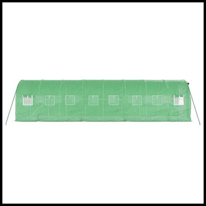 vidaXL 4m² Greenhouse - Durable Steel Frame for Hobby Gardening Enthusiasts - plants - express.com