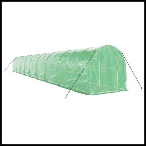 vidaXL 4m² Greenhouse - Durable Steel Frame for Hobby Gardening Enthusiasts - plants - express.com