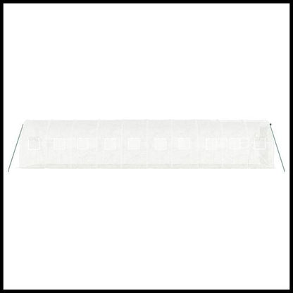 vidaXL 4m² Greenhouse - Durable Steel Frame for Hobby Gardening Enthusiasts - plants - express.com