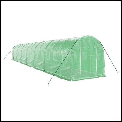 vidaXL 4m² Greenhouse - Durable Steel Frame for Hobby Gardening Enthusiasts - plants - express.com