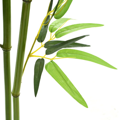 vidaXL Artificial Bamboo Plant with Pot 150 cm Green - plants - express.com