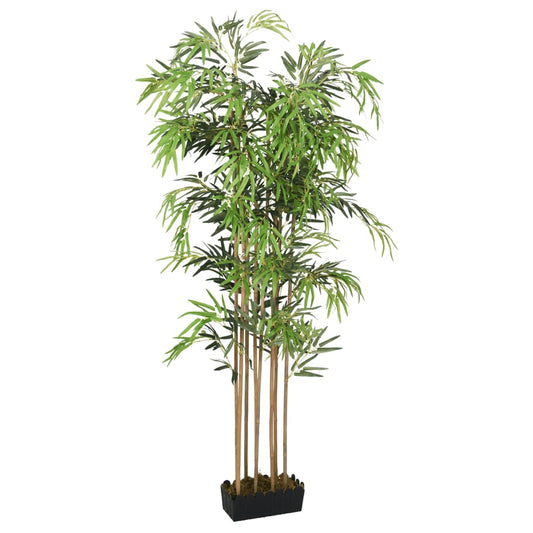 vidaXL Artificial Bamboo Tree 500 Leaves 80 cm Green - plants - express.com