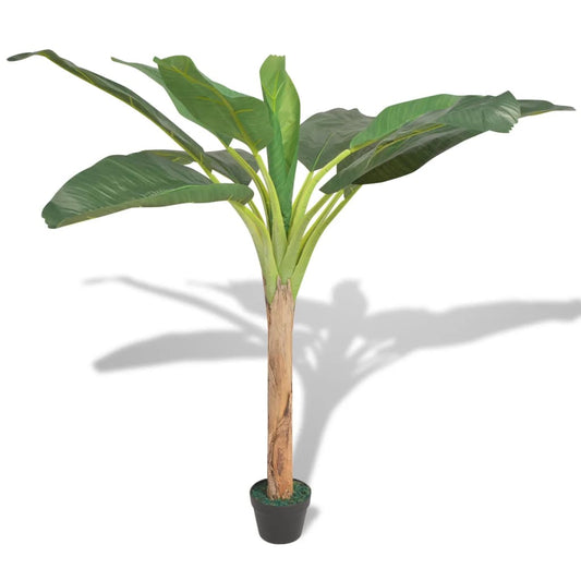 vidaXL Artificial Banana Tree with Pot 250 cm Green - plants - express.com