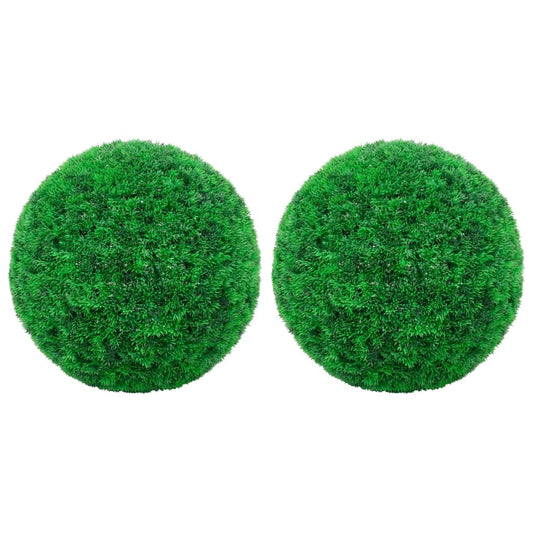 vidaXL Artificial Boxwood Balls 4 pcs 12 cm - plants - express.com