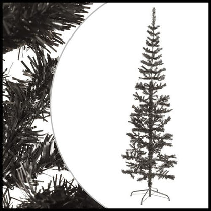 vidaXL Elegant Slim White Christmas Tree - 120 cm of Holiday Charm - plants - express.com