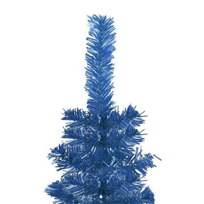 vidaXL Elegant Slim White Christmas Tree - 120 cm of Holiday Charm - plants - express.com
