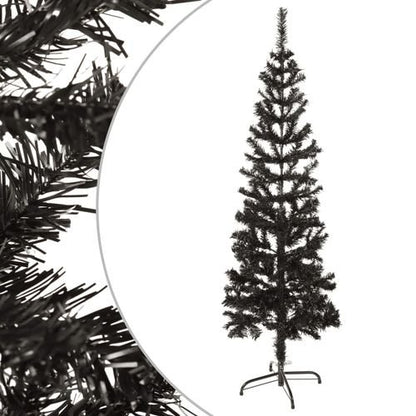 vidaXL Elegant Slim White Christmas Tree - 120 cm of Holiday Charm - plants - express.com
