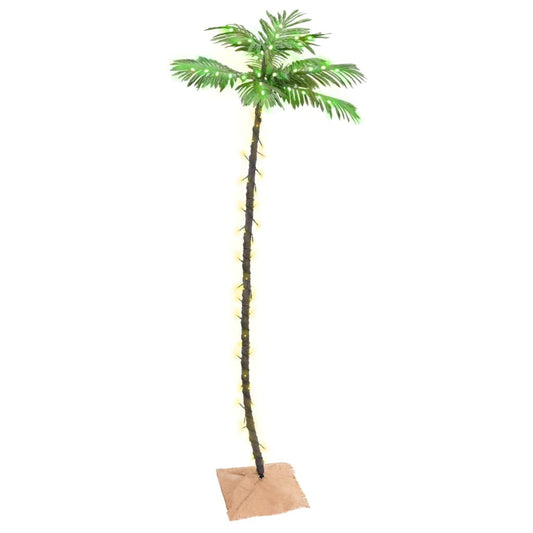 vidaXL LED Palm Tree Warm White 72 LEDs 120 cm - plants - express.com