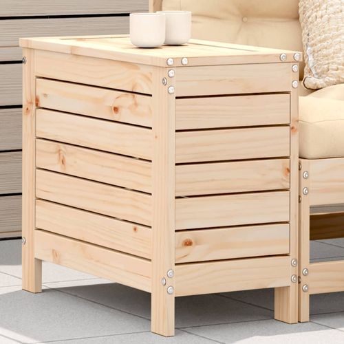 vidaXL Solid Pine Garden Footstool - Stylish, Sturdy & Versatile Seating Solution - plants - express.com