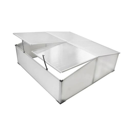 vidaXL UV - Resistant Cold Frame with Twin Lids - Perfect for Gardening - plants - express.com