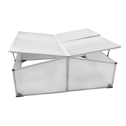 vidaXL UV - Resistant Cold Frame with Twin Lids - Perfect for Gardening - plants - express.com