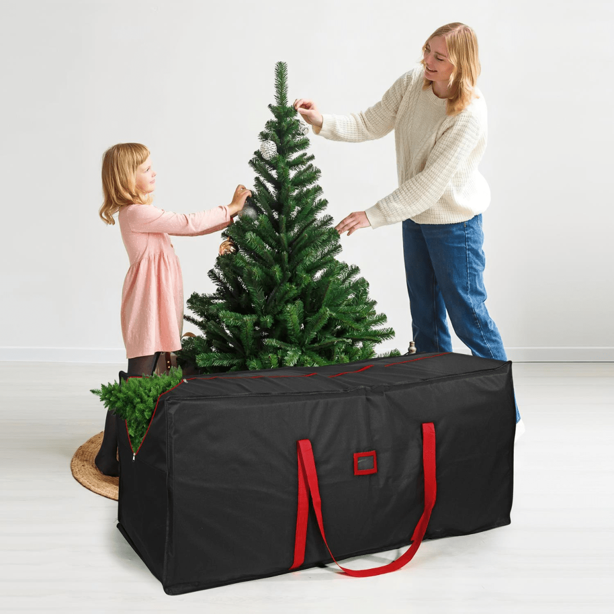 VINSANI BLACK XMAS TREE STORAGE BAG 1010451 - plants - express.com