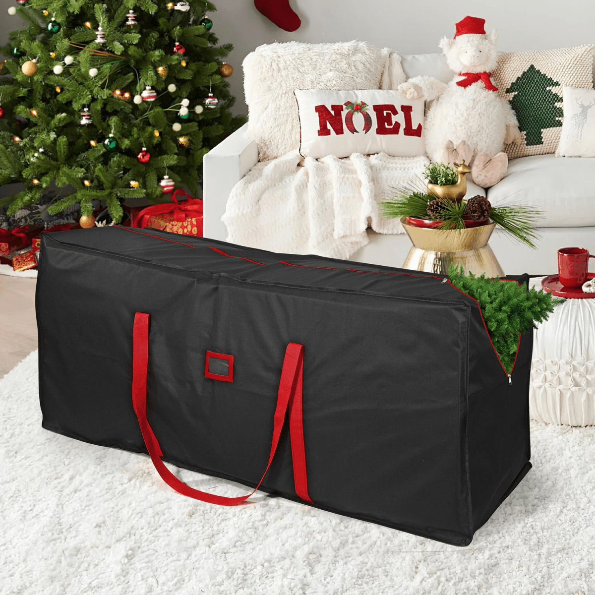 VINSANI BLACK XMAS TREE STORAGE BAG 1010451 - plants - express.com