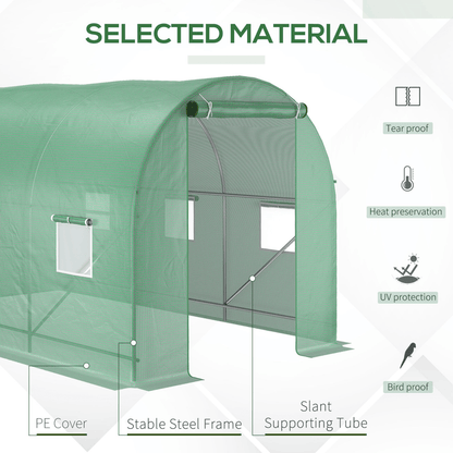 Walk - in Tunnel Greenhouse - plants - express.com