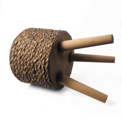 Weatherproof Woven Effect Large Fiberglass Planter - 39cm x 26cm - plants - express.com
