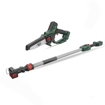 Webb 20V 15cm (6") Cordless Pruing Saw with Extension Pole (2AH Battery & Charger) - plants - express.com