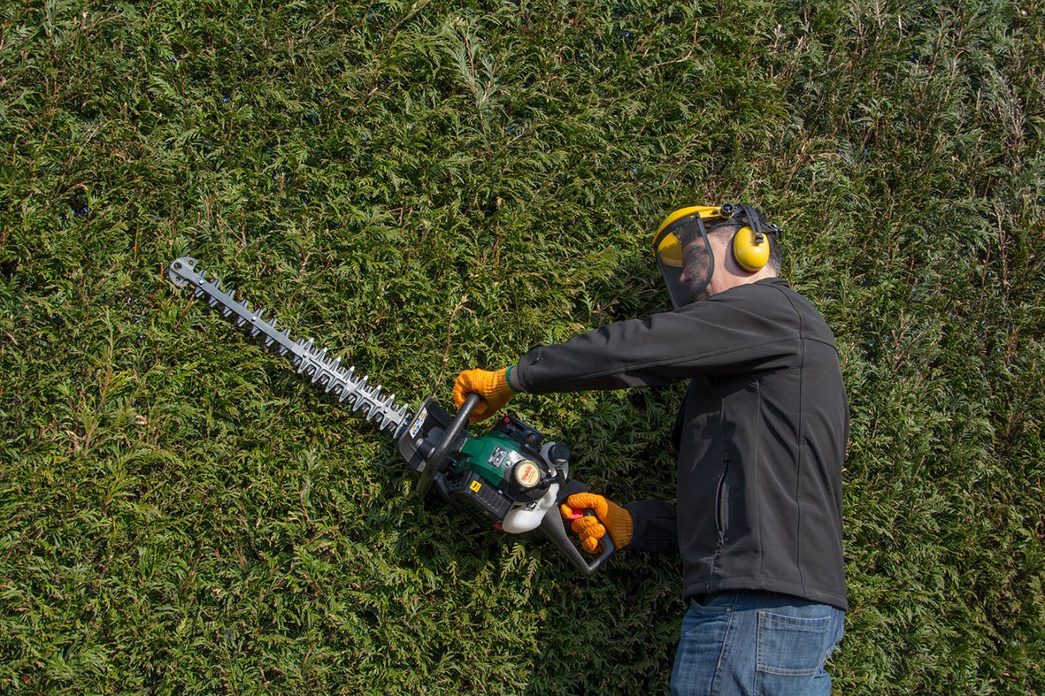 Webb 26cc 58cm (23") Petrol Double Sided Hedge Trimmer - plants - express.com