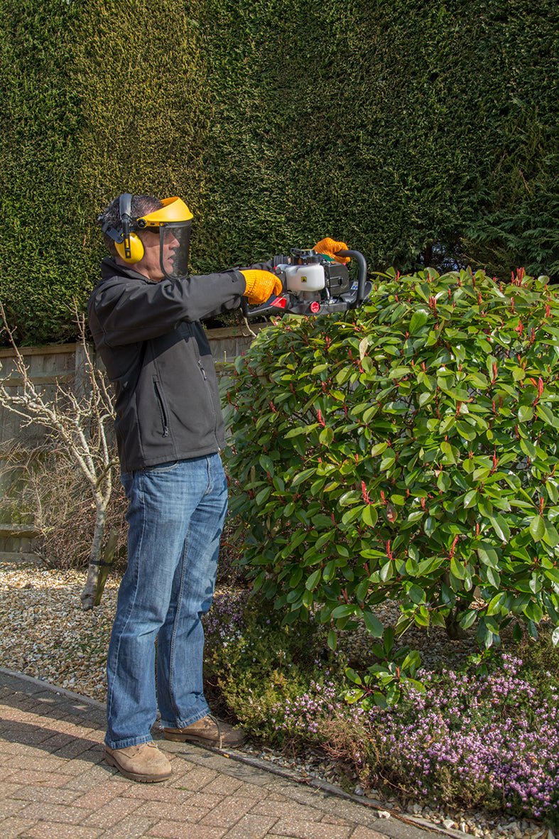 Webb 26cc 58cm (23") Petrol Double Sided Hedge Trimmer - plants - express.com