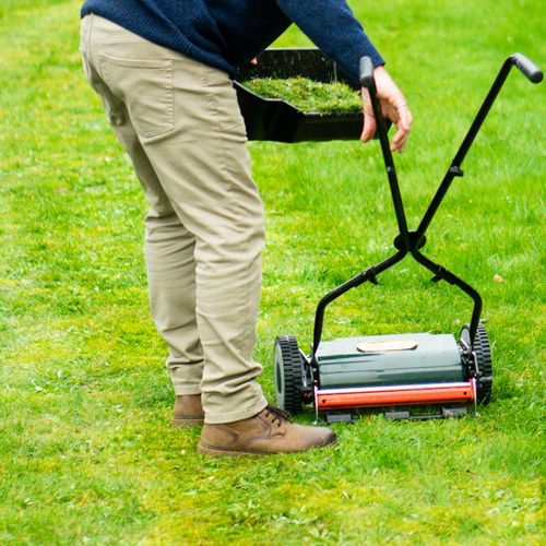 Webb 30cm (12") 'Autoset' Sidewheel Lawnmower - plants - express.com