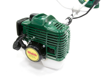 Webb 33cc 25cm (10") Straight Shaft Cow Horn Handled Petrol Brushcutter - plants - express.com