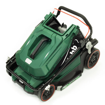 Webb 40V (2 x 20v) 43cm (17") Cordless Rotary Lawnmower (2 x 4AH Battery & Charger) - plants - express.com