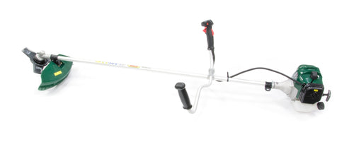 Webb 43cc 25cm (10") Straight Shaft Cow Horn Handled Petrol Brushcutter - plants - express.com