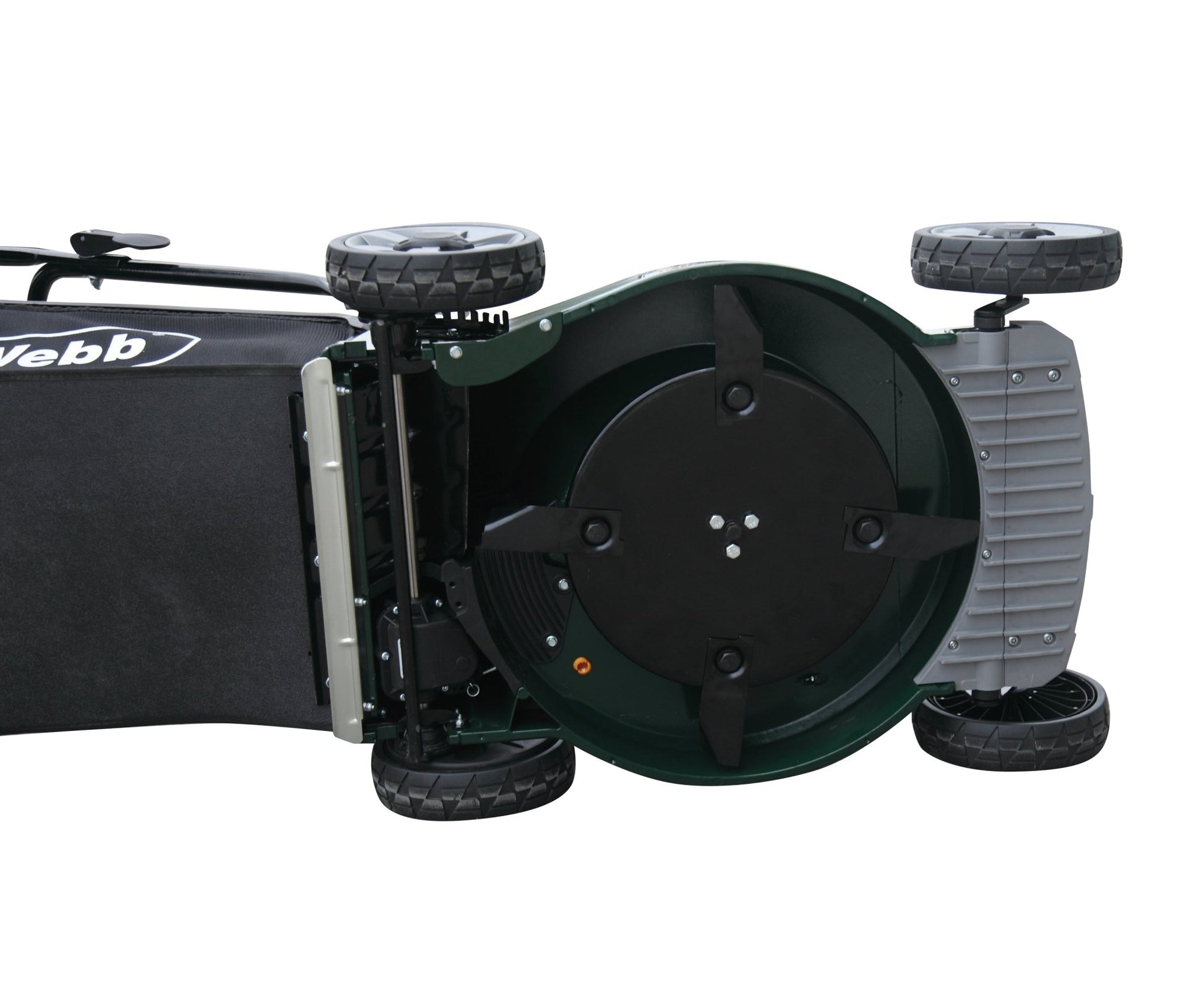 Webb 48cm (19") Alloy Deck Disc Bladed Self Propelled Petrol Rotary Lawnmower Briggs & Stratton - plants - express.com