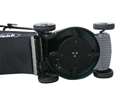 Webb 48cm (19") Alloy Deck Disc Bladed Self Propelled Petrol Rotary Lawnmower Briggs & Stratton - plants - express.com