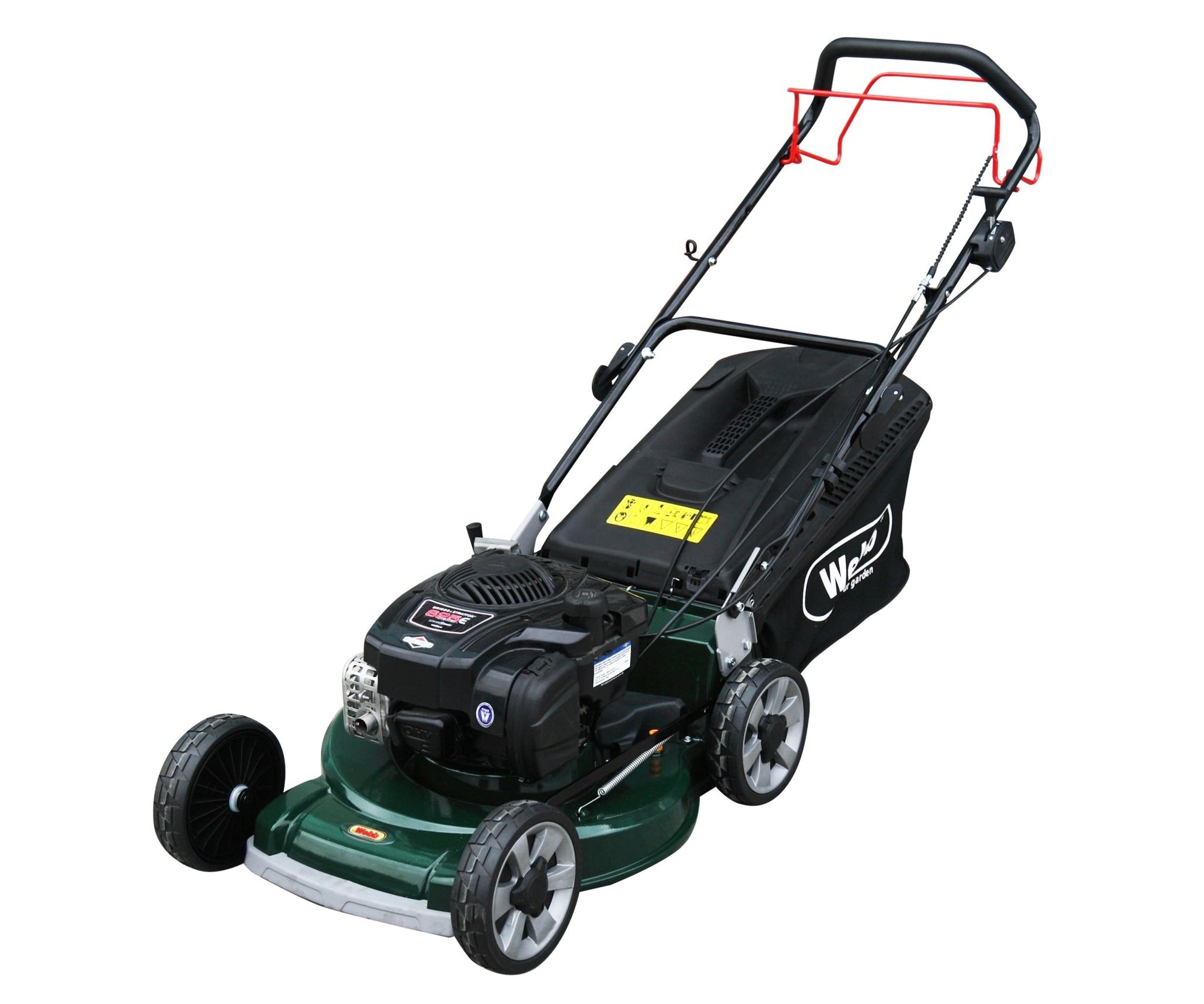 Webb 48cm (19") Alloy Deck Disc Bladed Self Propelled Petrol Rotary Lawnmower Briggs & Stratton - plants - express.com
