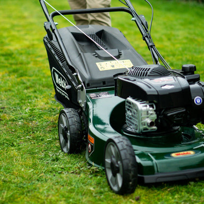 Webb 53cm (21") Alloy Deck Disc Bladed Self Propelled Petrol Rotary Lawnmower (Briggs & Stratton Engine) - plants - express.com