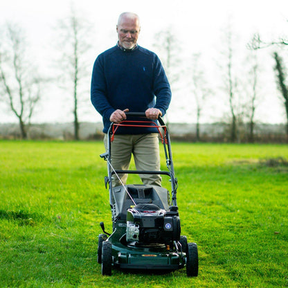 Webb 53cm (21") Alloy Deck Disc Bladed Self Propelled Petrol Rotary Lawnmower (Briggs & Stratton Engine) - plants - express.com