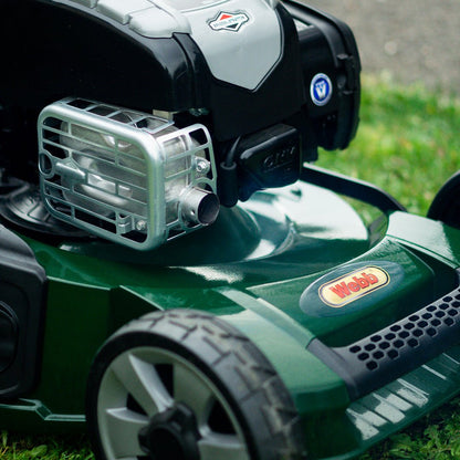 Webb 53cm (21") Alloy Deck Disc Bladed Self Propelled Petrol Rotary Lawnmower (Briggs & Stratton Engine) - plants - express.com