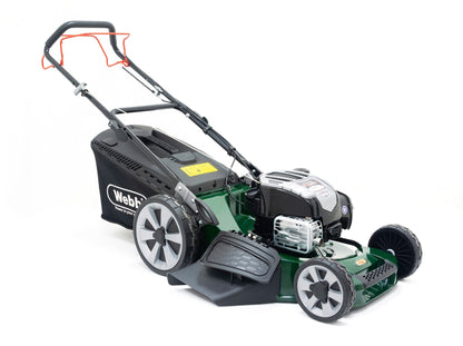 Webb 53cm (21") Alloy Deck Disc Bladed Self Propelled Petrol Rotary Lawnmower (Briggs & Stratton Engine) - plants - express.com