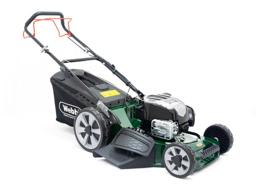 Webb 53cm (21") Alloy Deck Disc Bladed Self Propelled Petrol Rotary Lawnmower (Briggs & Stratton Engine) - plants - express.com