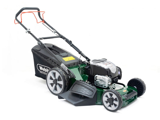 Webb 53cm (21") Alloy Deck Disc Bladed Self Propelled Petrol Rotary Lawnmower (Briggs & Stratton Engine) - plants - express.com