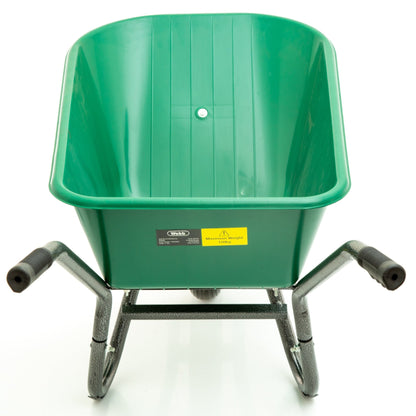 Webb 90 Litre Poly Body Wheelbarrow with Puncher proof Wheel (150Kg Capacity) - plants - express.com
