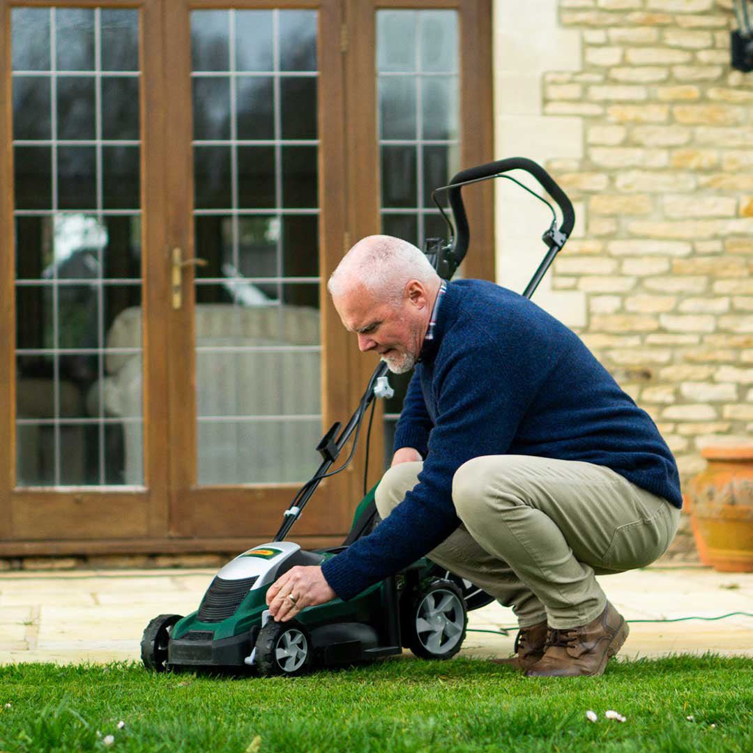 Webb Classic 33cm (13") Electric Rotary Lawnmower - plants - express.com