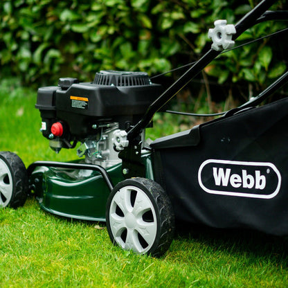 Webb Classic 41cm (16") Petrol Rotary Lawnmower - plants - express.com