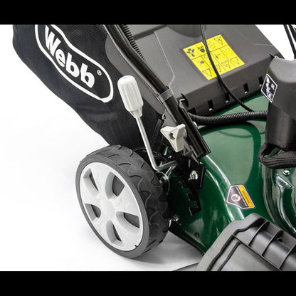 Webb Classic 46cm (18") Self Propelled Electric Start Petrol Rotary Lawnmower - plants - express.com