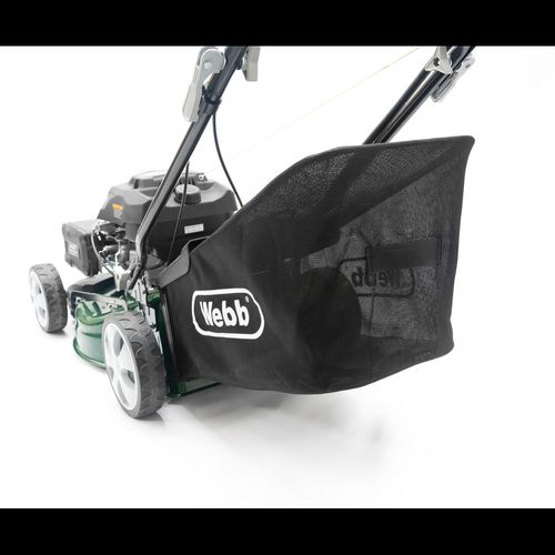 Webb Classic 46cm (18") Self Propelled Electric Start Petrol Rotary Lawnmower - plants - express.com