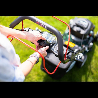 Webb Classic 46cm (18") Self Propelled Electric Start Petrol Rotary Lawnmower - plants - express.com