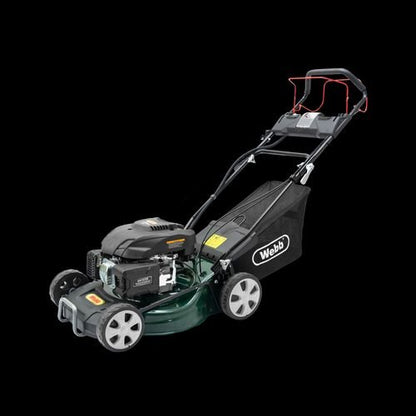 Webb Classic 46cm (18") Self Propelled Electric Start Petrol Rotary Lawnmower - plants - express.com