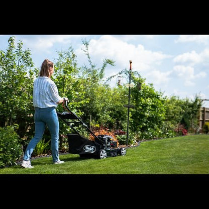 Webb Classic 46cm (18") Self Propelled Electric Start Petrol Rotary Lawnmower - plants - express.com