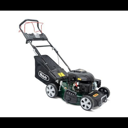 Webb Classic 46cm (18") Self Propelled Electric Start Petrol Rotary Lawnmower - plants - express.com